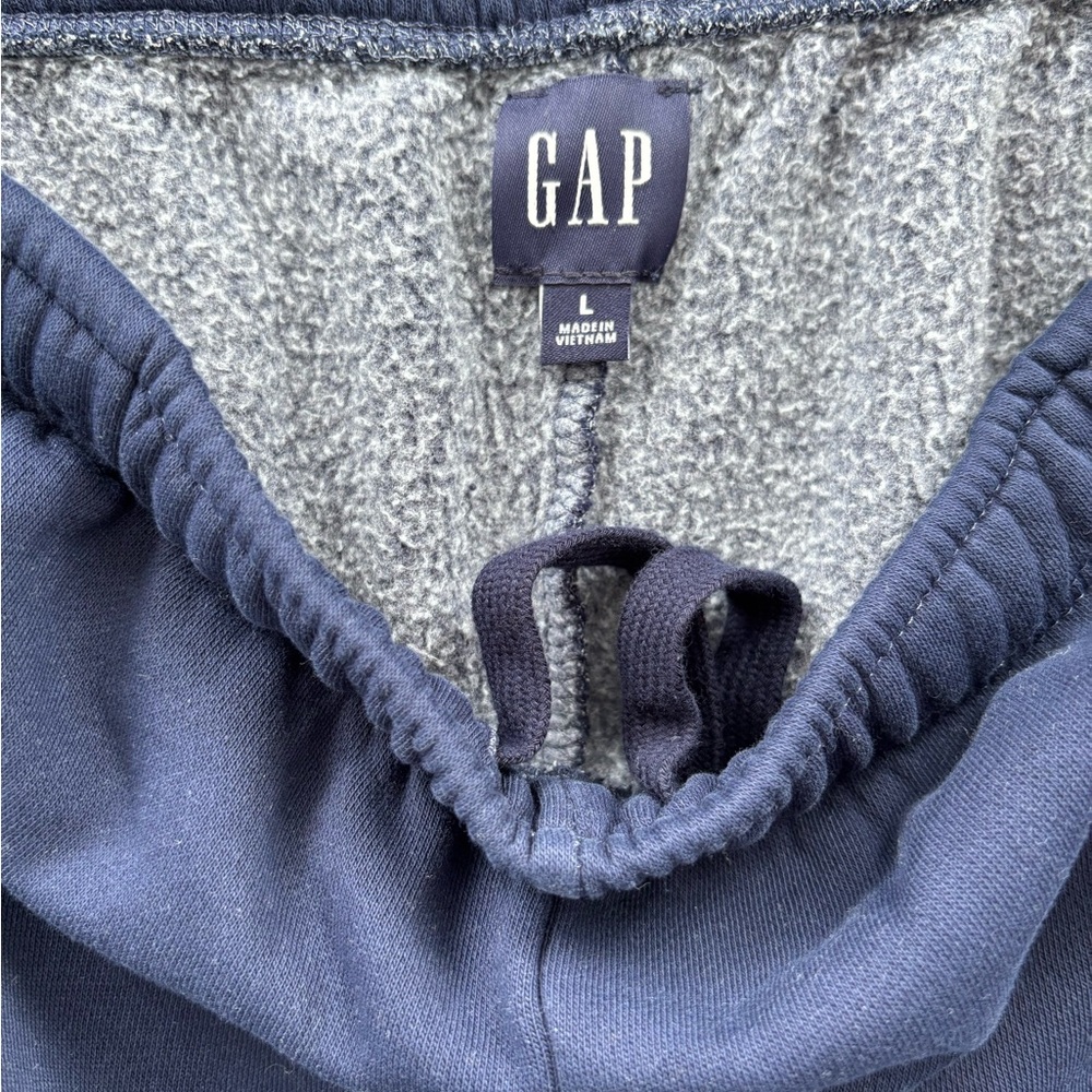 GAP Navy VintageSoft baggy wide leg sweatpants